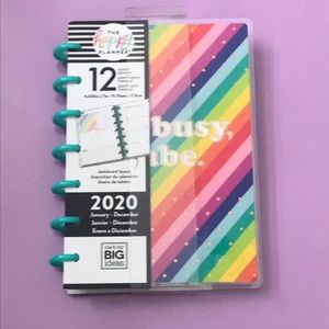 2020 The happy Planner:turquoise rings New